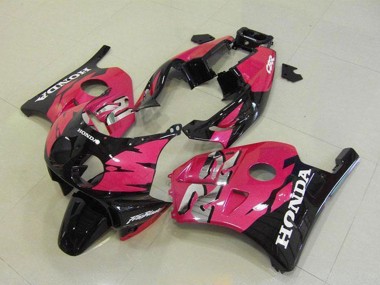 1990-1998 Honda CBR250RR MC22 Motorcycle Fairings - Pink Glossy Black Canada