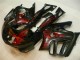 1995-1996 Honda CBR600 F3 Motorcycle Fairings - Glossy Black Red Flame Canada