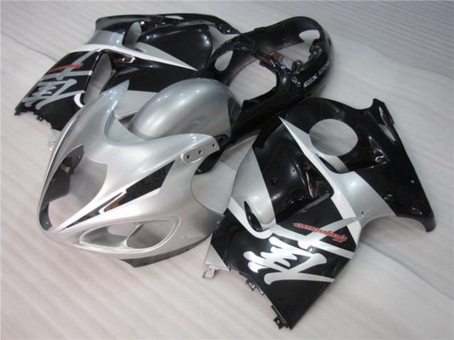 1996-2007 Suzuki GSXR 1300 Hayabusa Motorcycle Fairings - Silver Black Canada