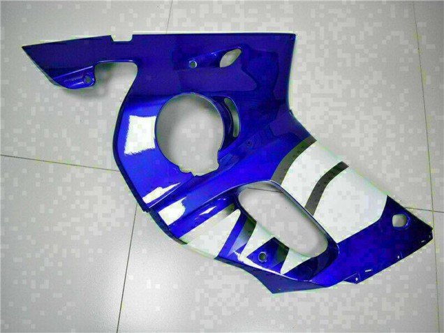 1998-2002 Yamaha YZF R6 Motorcycle Fairings - Blue White Canada