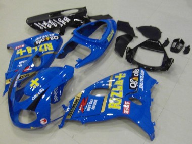 1998-2003 Suzuki TL1000R Motorcycle Fairings - Blue Yellow Black Rizla Dunlop Canada