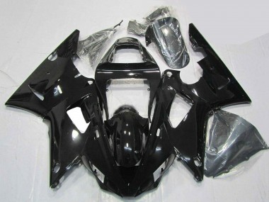 2000-2001 Yamaha YZF R1 Motorcycle Fairings - Glossy Black Canada