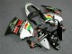 2000-2002 Kawasaki ZX6R Motorcycle Fairings - White Red Yellow Green Glossy Black Star EuroBet Canada