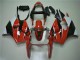 2000-2002 Kawasaki ZX6R Motorcycle Fairings - White Red Glossy Black Canada