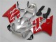 2001-2003 Honda CBR600 F4i Motorcycle Fairings Kits - Silver Red Canada