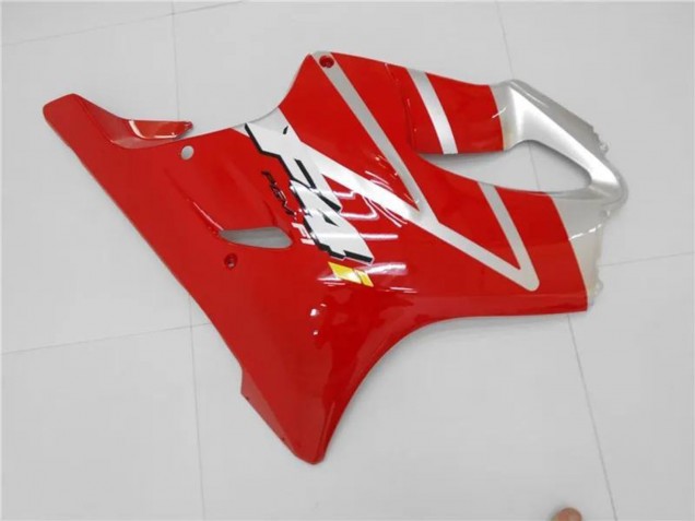 2001-2003 Honda CBR600 F4i Motorcycle Fairings Kits - Silver Red Canada