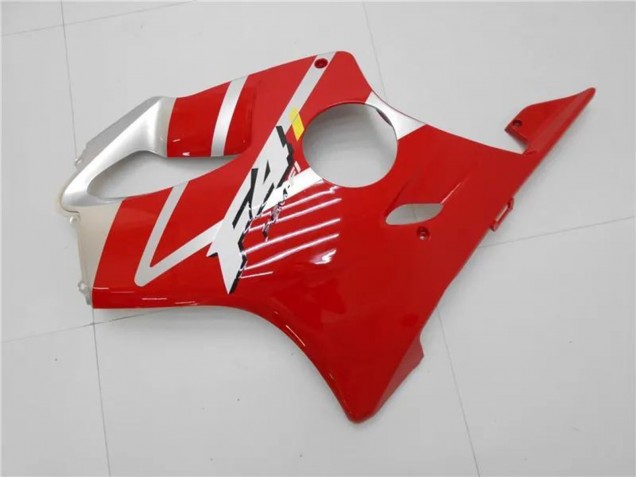2001-2003 Honda CBR600 F4i Motorcycle Fairings Kits - Silver Red Canada