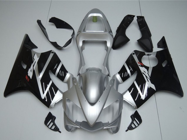 2001-2003 Honda CBR600 F4i Motorcycle Fairing - Silver Glossy Black Canada