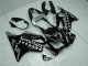 2001-2003 Honda CBR600 F4i Motorcycle Fairings - Glossy Black Silver SevenStars Canada