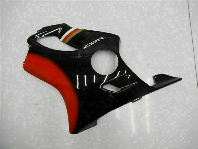 2001-2003 Honda CBR600 F4i Motorcycle Fairing Kits - Red Glossy Black Canada