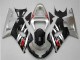 2001-2003 Suzuki GSXR 600/750 Motorcycle Fairings - Silver Glossy Black Red Canada
