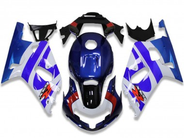 2001-2003 Suzuki GSXR 600/750 Motorcycle Fairings - White Blue Red Black Canada