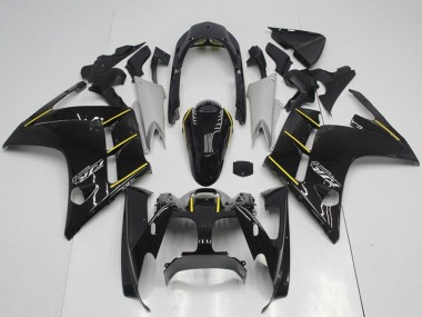 2001-2006 Yamaha FJR1300 Motorcycle Fairings - Glossy Black Yellow Canada