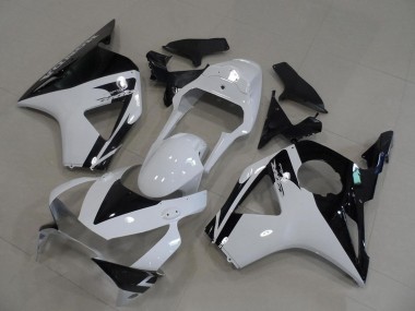 2002-2003 Honda CBR900RR 954 Motorcycle Fairings - White Glossy Black Canada