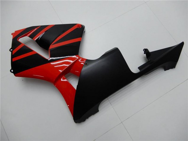 2003-2004 Honda CBR600RR Motorcycle Fairings - Red Glossy Black OEM Style Canada