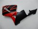 2003-2004 Honda CBR600RR Motorcycle Fairings - Red Glossy Black OEM Style Canada