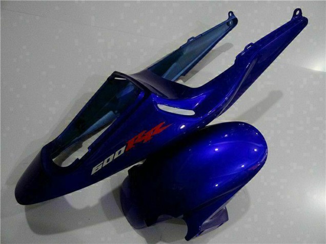 2003-2004 Honda CBR600RR Motorcycle Fairing Kits - Blue Glossy Black Canada
