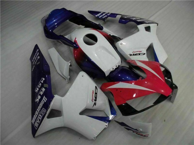 2003-2004 Honda CBR600RR Motorcycle Fairing - White Red Blue Canada