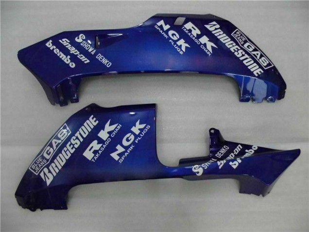 2003-2004 Honda CBR600RR Motorcycle Fairing - White Red Blue Canada