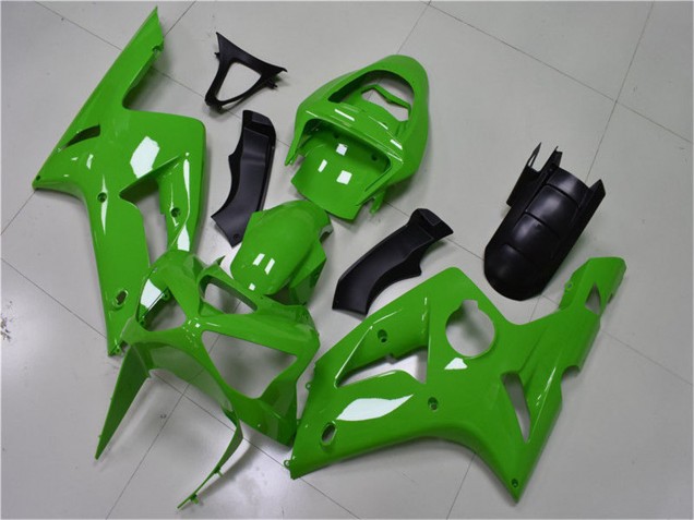 2003-2004 Kawasaki ZX6R Motorcycle Fairing - Green Canada