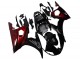 2003-2004 Yamaha YZF R6 Motorcycle Fairing Kits - Glossy Black Red Canada