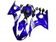 2003-2004 Yamaha YZF R6 Motorcycle Fairings - Blue White Canada