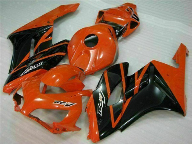 2004-2005 Honda CBR1000RR Motorcycle Fairings - Orange Glossy Black Canada