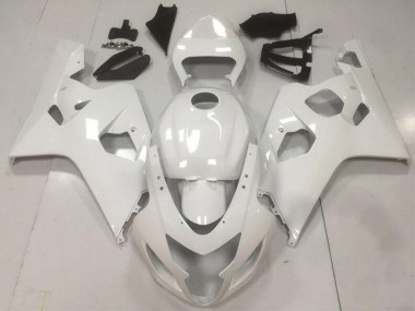 2004-2005 Suzuki GSXR 600/750 Motorcycle Fairings - Glossy White Canada