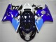 2004-2005 Suzuki GSXR 600/750 Motorcycle Fairing - White Blue Black Canada