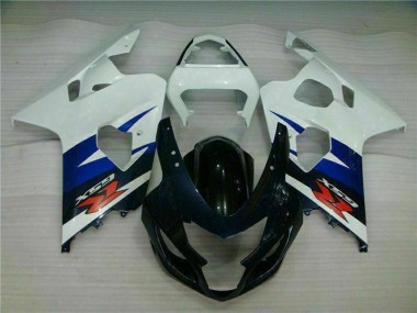 2004-2005 Suzuki GSXR 600/750 Motorcycle Fairings - White Blue Glossy Black Red Canada