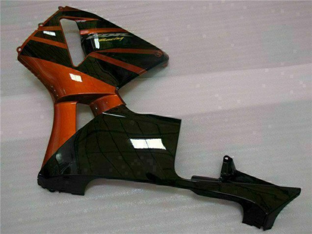 2005-2006 Honda CBR600RR Motorcycle Fairing Kits - Orange Black Canada