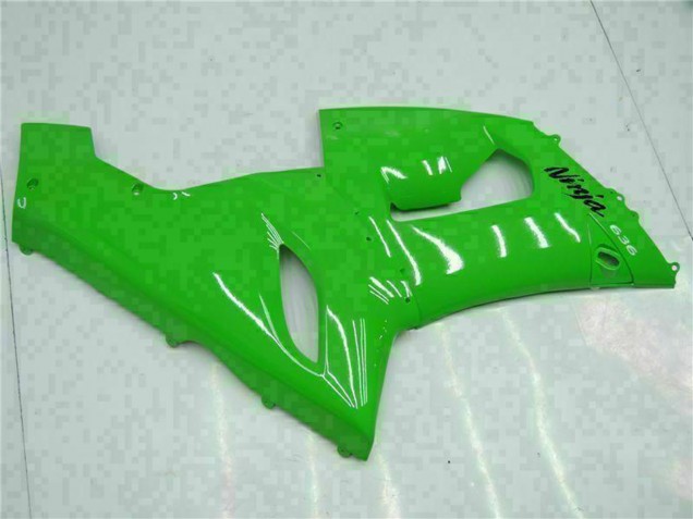 2005-2006 Kawasaki ZX6R Motorcycle Fairing - Green Canada