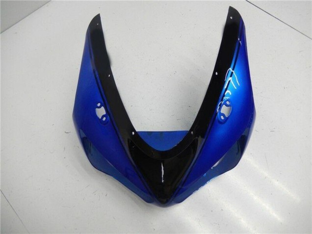 2005-2006 Kawasaki ZX6R Motorcycle Fairing Kits - Blue Glossy Black Canada