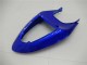 2005-2006 Kawasaki ZX6R Motorcycle Fairings - Blue Matte Black Canada