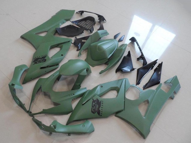 2005-2006 Suzuki GSXR 1000 Motorcycle Fairings - Matte Army Green Canada