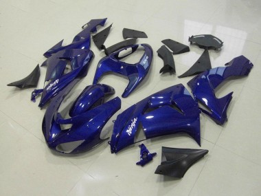2006-2007 Kawasaki ZX10R Motorcycle Fairing Kits - Dark Blue Canada