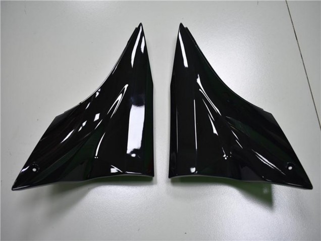 2006-2007 Kawasaki ZX10R Motorcycle Fairings - Glossy Black Green Flame Canada