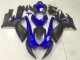 2006-2007 Suzuki GSXR 600/750 Motorcycle Fairings - Blue Matte Black Canada