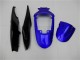 2006-2007 Suzuki GSXR 600/750 Motorcycle Fairings - Blue Glossy Black Canada