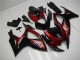 2006-2007 Suzuki GSXR 600/750 Motorcycle Fairing - Red Glossy Black Canada