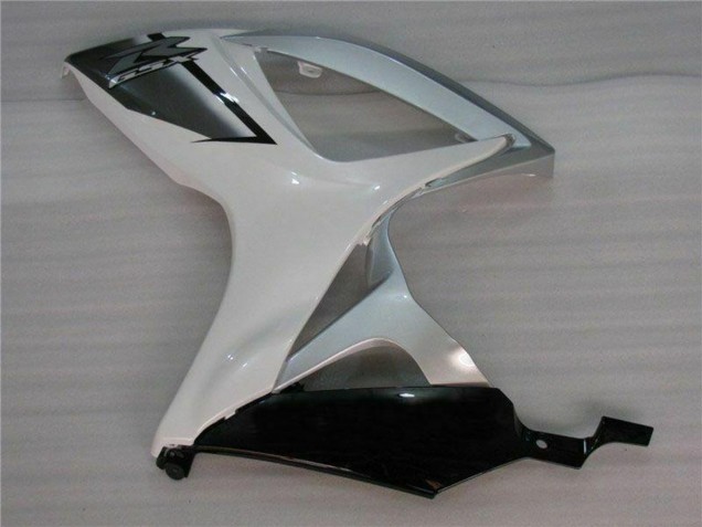 2006-2007 Suzuki GSXR 600/750 Motorcycle Fairings - White Silver Canada