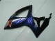2006-2007 Suzuki GSXR 600/750 Motorcycle Fairings - Glossy Black Blue Canada