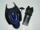 2006-2007 Suzuki GSXR 600/750 Motorcycle Fairings - Glossy Black Blue Canada