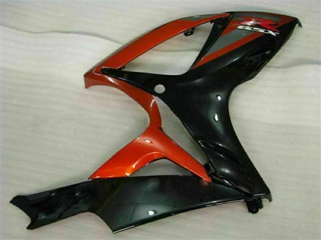 2006-2007 Suzuki GSXR 600/750 Motorcycle Fairings - Glossy Black Red Canada
