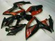 2006-2007 Suzuki GSXR 600/750 Motorcycle Fairings - Glossy Black Red Canada