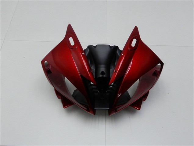 2006-2007 Yamaha YZF R6 Motorcycle Fairing Kits - Red Matte Black Canada
