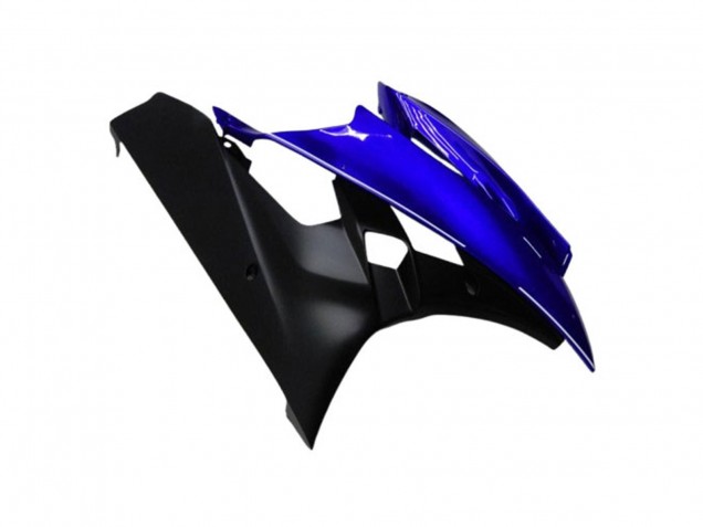 2006-2007 Yamaha YZF R6 Motorcycle Fairing - Blue Matte Black Canada