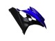 2006-2007 Yamaha YZF R6 Motorcycle Fairing - Blue Matte Black Canada