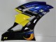 2006-2007 Yamaha YZF R6 Motorcycle Fairings - Blue Yellow Glossy Black Shark Canada