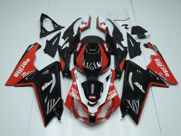 2006-2011 Aprilia RS125 Motorcycle Fairings - Glossy Black Red White Canada
